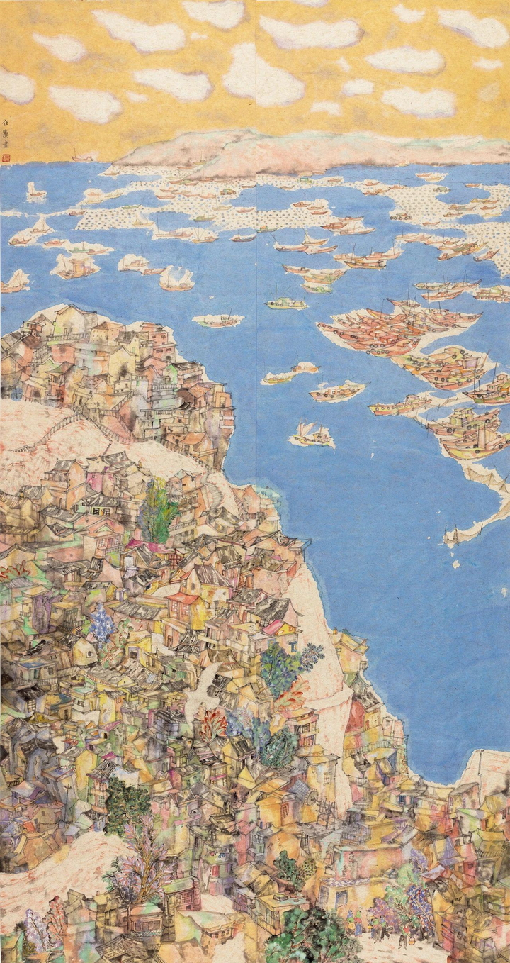 "诗画江南 活力浙江 海疆行——浙江画院主题创作作品展"开幕