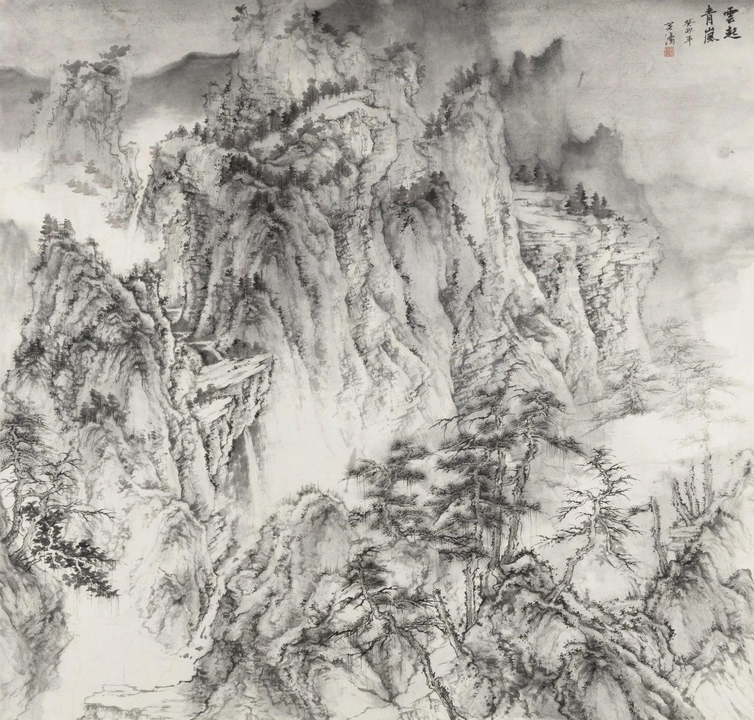 诗画江南活力浙江海疆行——浙江画院主题创作作品展”开幕