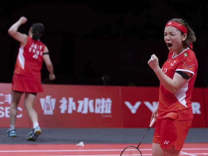 女双王者!“凡晨”组合世羽联年终总决赛夺冠