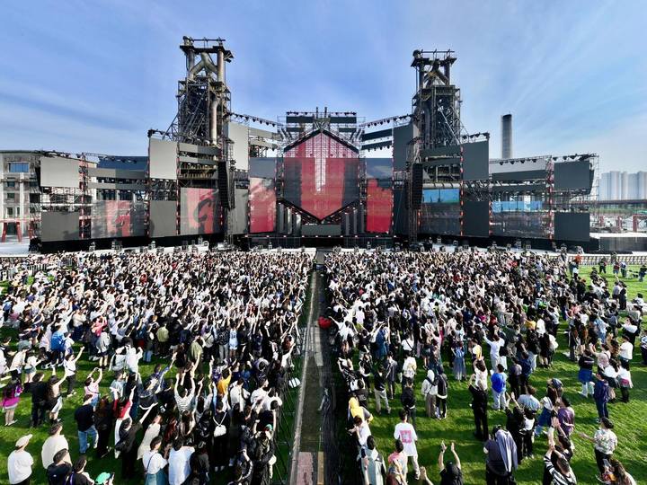 大运河杭钢公园即将正式开放，风暴电音“热场”