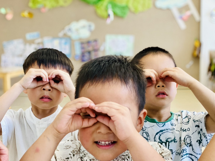 孩子们在游戏中学会爱眼护眼，守护“视”界