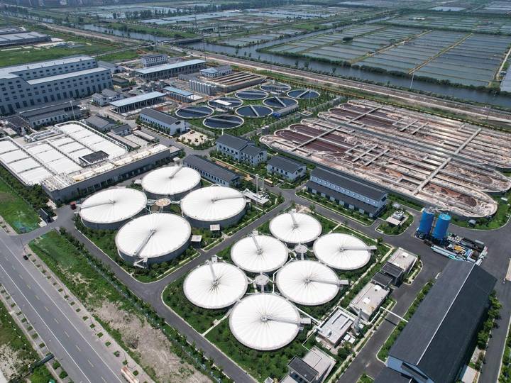 日处理能力跃升至32万吨 柯桥印染集聚区新增一污水处理工程