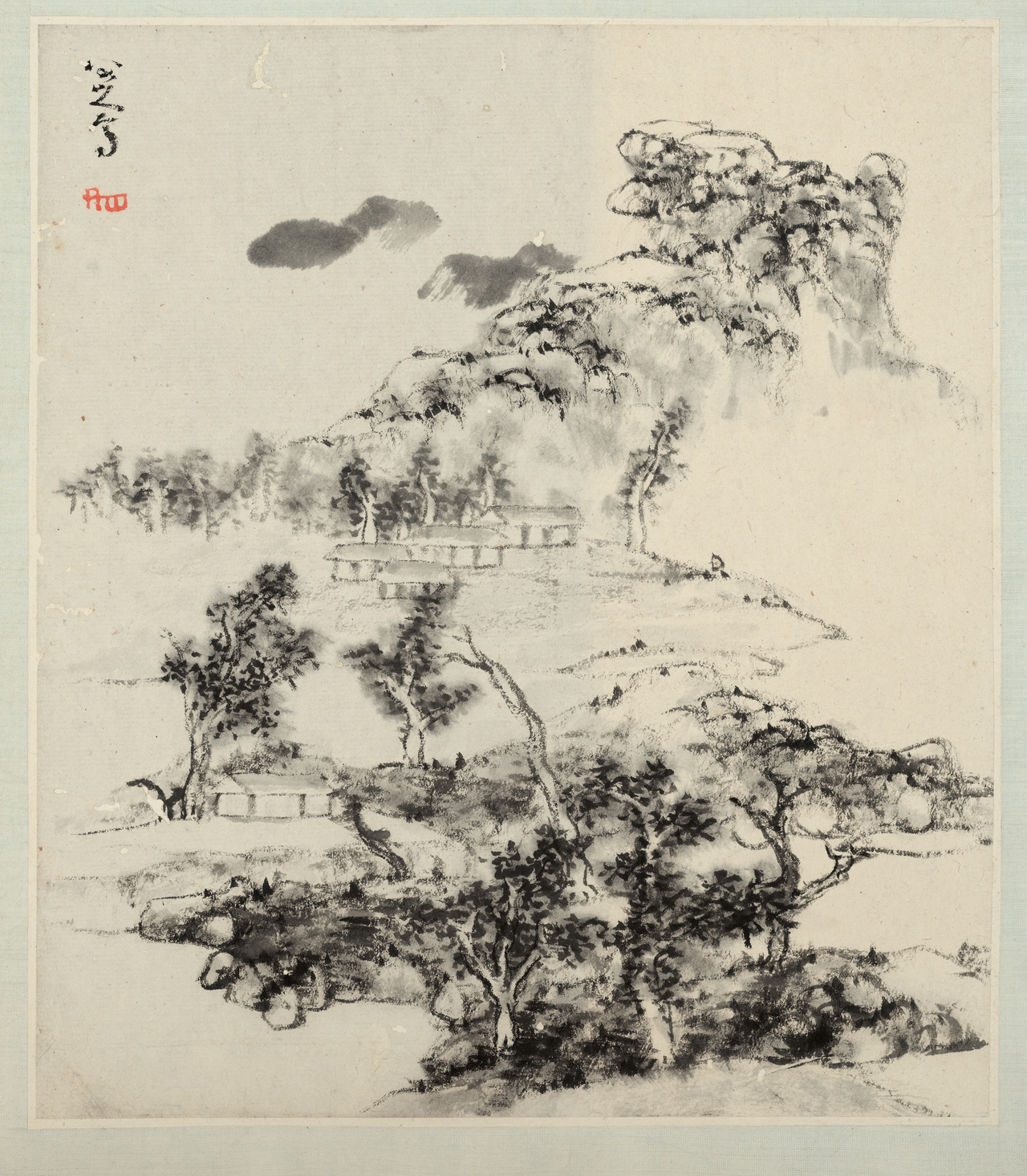西泠印社典藏文物赏析｜浅谈《朱雪个山水册》