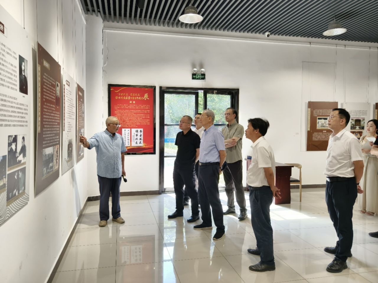 红色动态丨“学者外交 儒家风范”——章文晋生平图片展在三门举办