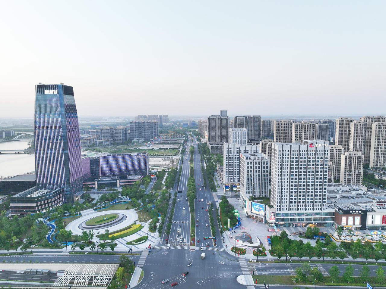 好事成双!江海之城一日成交两大“核心宝地”