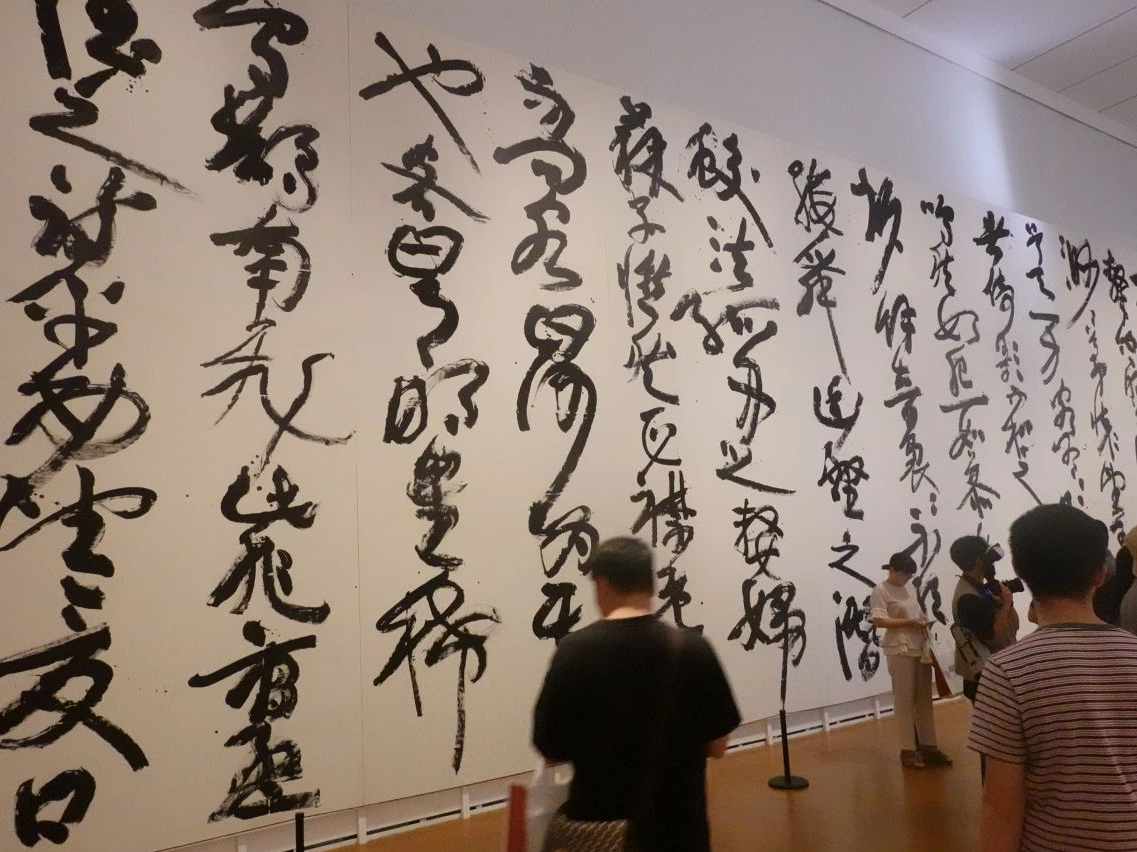 101件作品,横跨40年,“陈振濂书法展——捐赠浙江大学作品特展”开幕