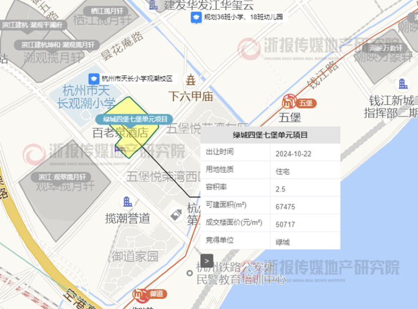 杭州新地王规划出炉，层高3米3，冠绝钱江新城二期！