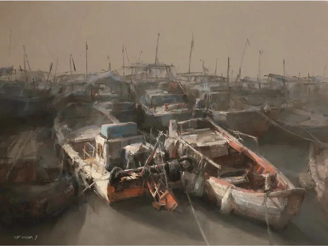 辽阔的海洋——浙江省首届海洋主题美术作品展“在宁波展出