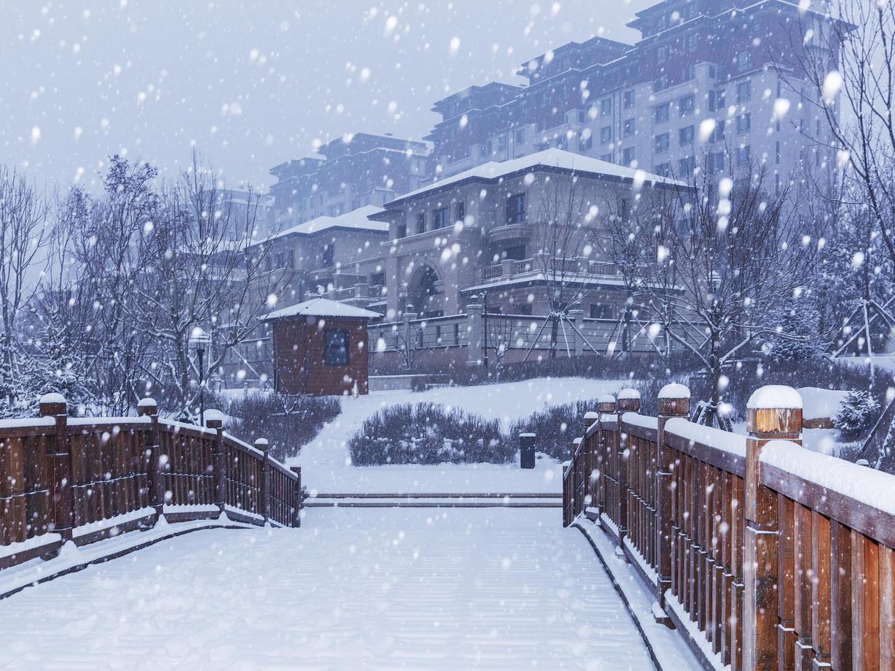 暴雪+寒潮 多地降温超14℃ 节前返乡注意保暖