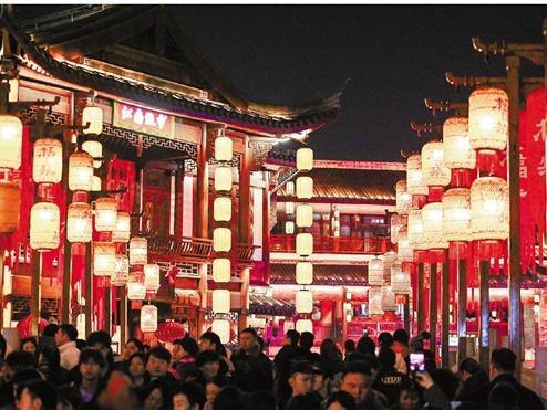 浙报聚焦丨瑞安：五彩花灯闹新春