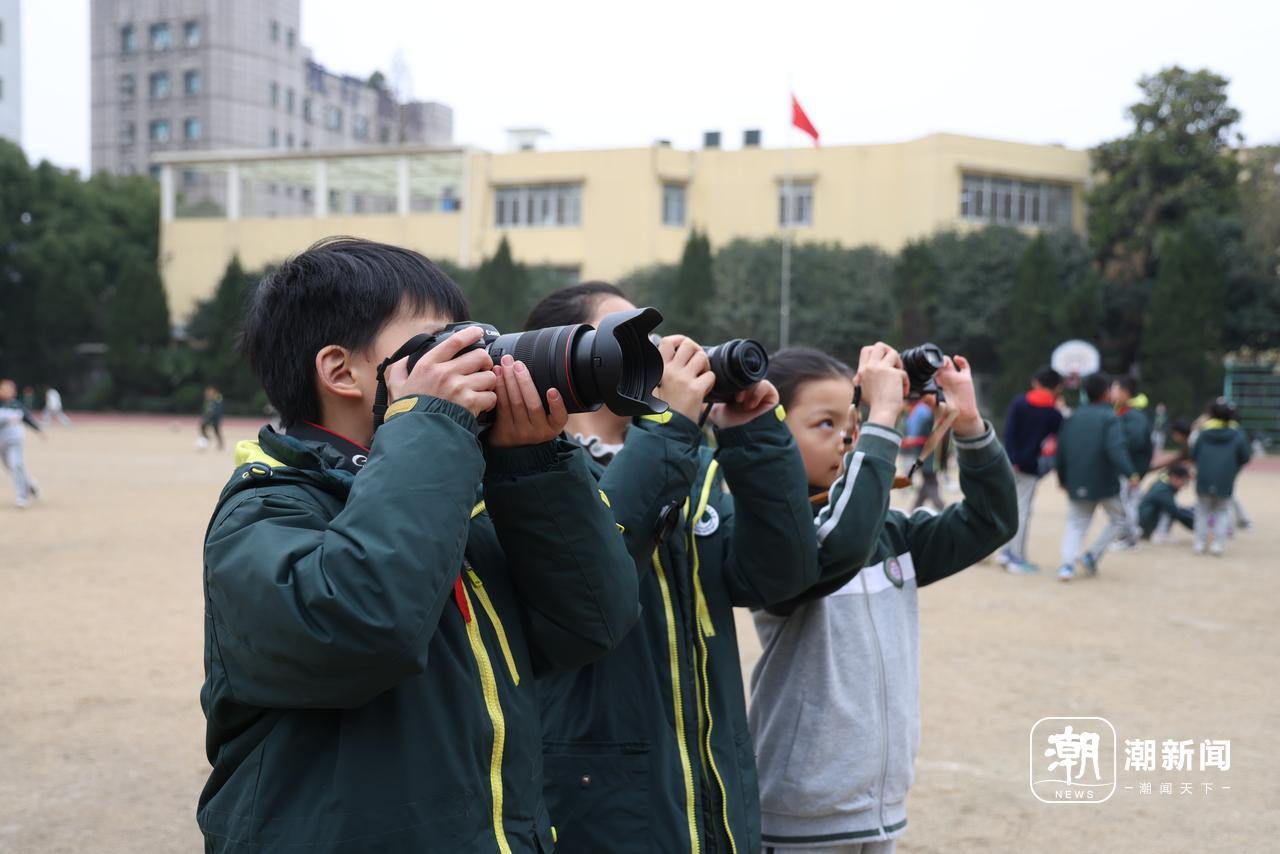 课间15分钟,“光影行动”记录快乐时光