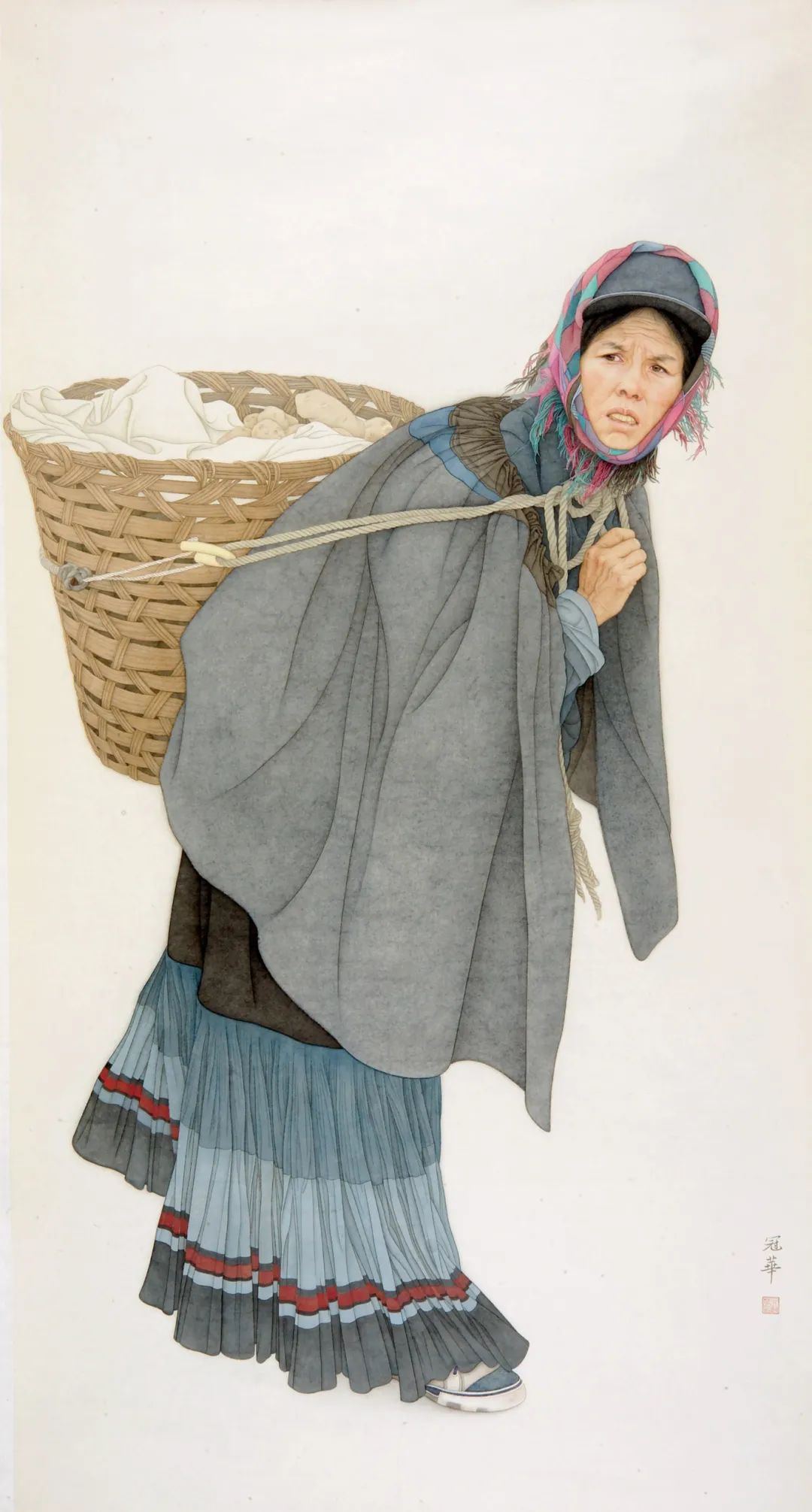 《海螺》 纸本水墨 34 x 34 x 9.jpg