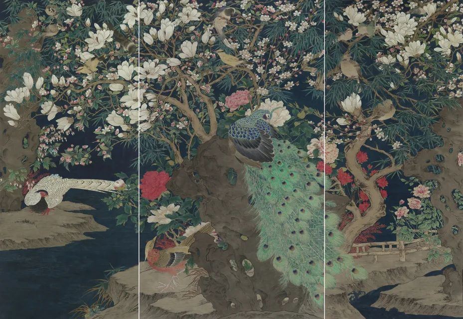 时光180、160cm2021年皮纸矿物色箔.jpg