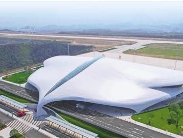 浙报头版关注丨飞鸟落山间 丽水机场航站区工程通过竣工验收