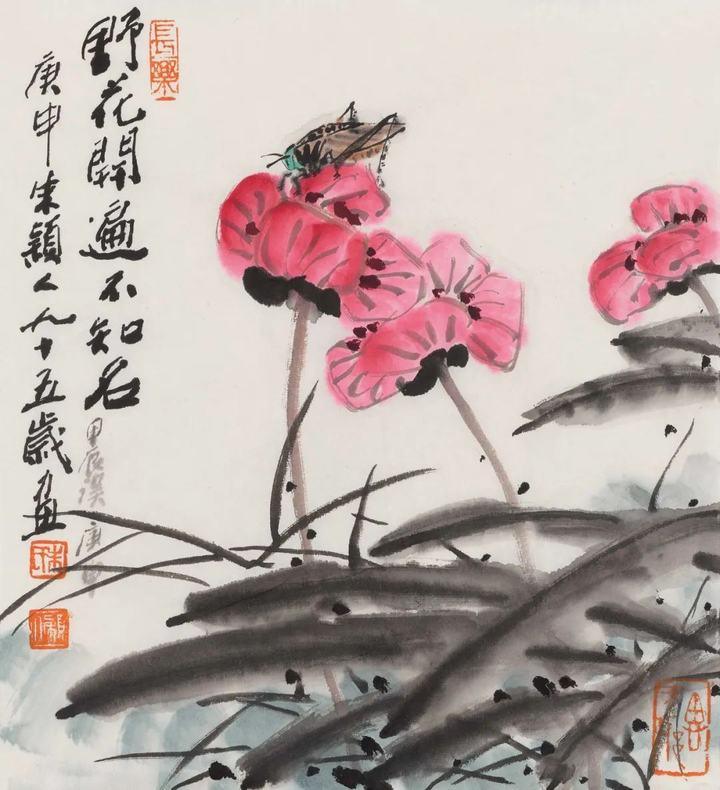 著名花鸟画家朱颖人去世，享年96岁，南山路上的松鼠，永远在他的画里