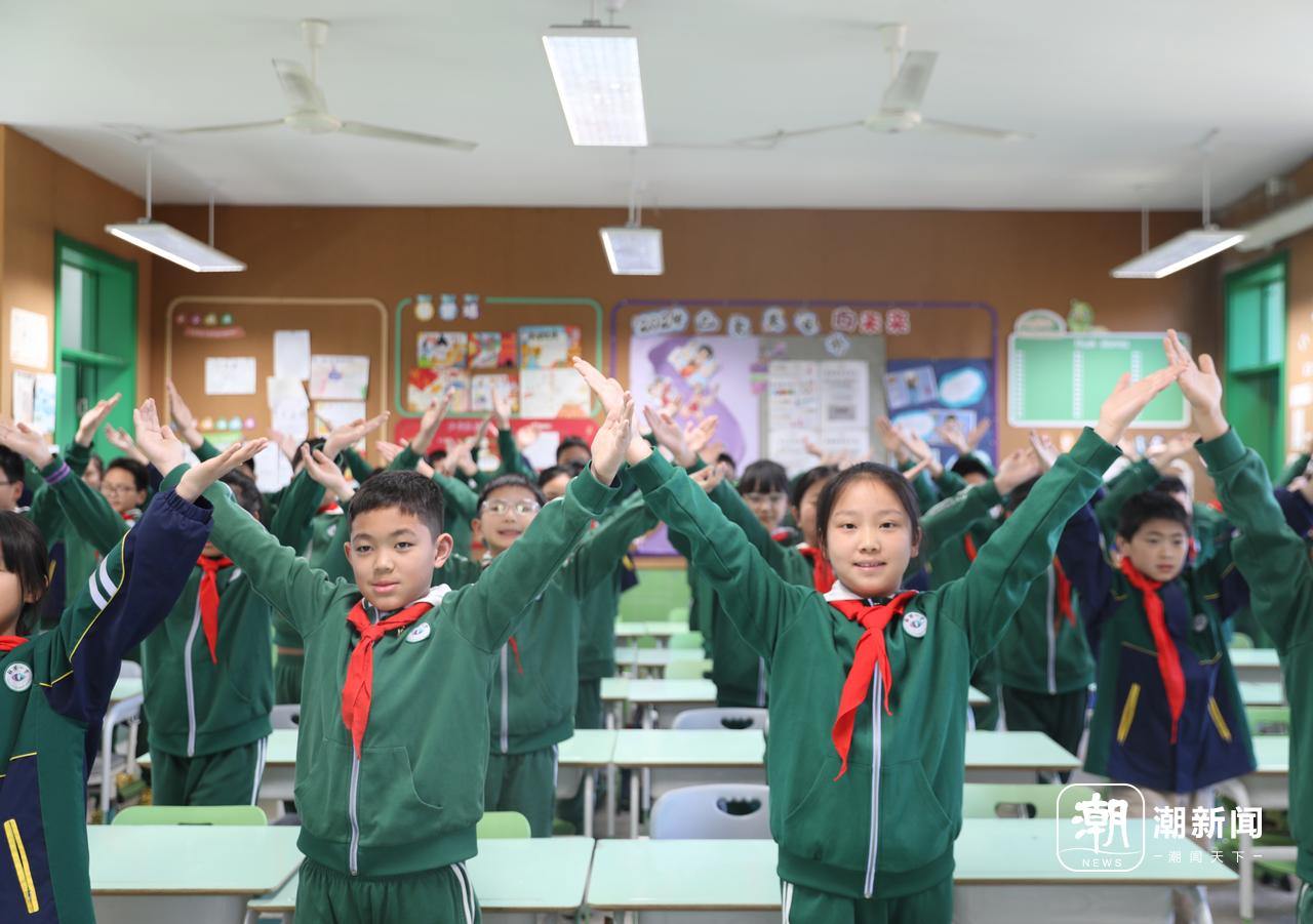 杭州首套校园排舞课间操发布 让课间操动感起来