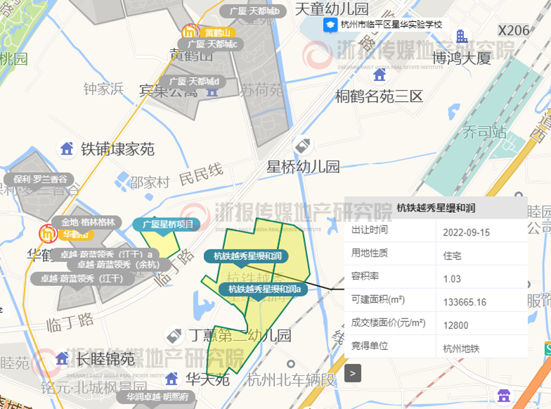开盘10次仍在续销,杭铁越秀·星缦和润批后修改,洋房改叠拼+合院