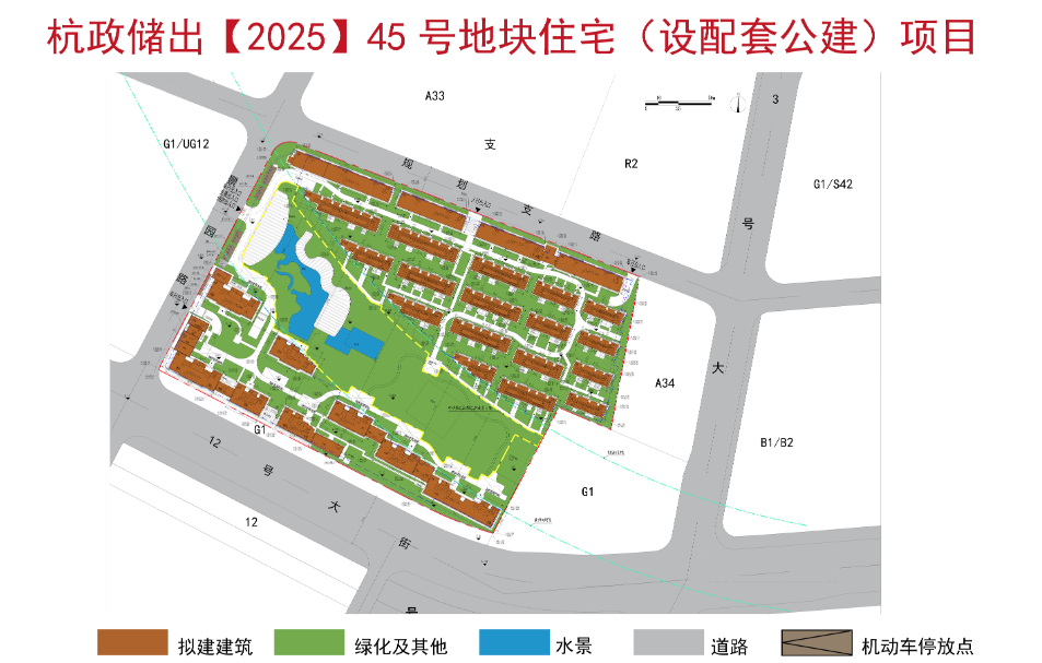联排+洋房+高层,建杭下沙开发区项目方案出炉