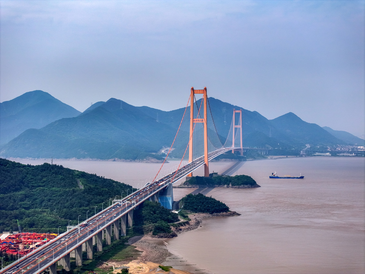 西堠门大桥。浙江省交通集团供图。通讯员 姚峰 摄.jpg