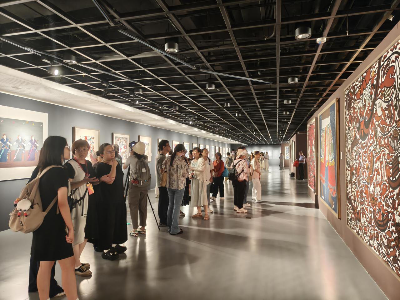 乡土即世界，舟山渔民画展回溯海岛艺术精品