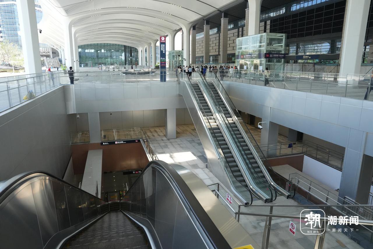 绍兴高铁北站综合交通枢纽即将投运 实现3分钟换乘 - 潮新闻