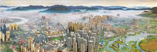 平阳鳌江镇都市味十足。 通讯员 林曦 摄.jpg