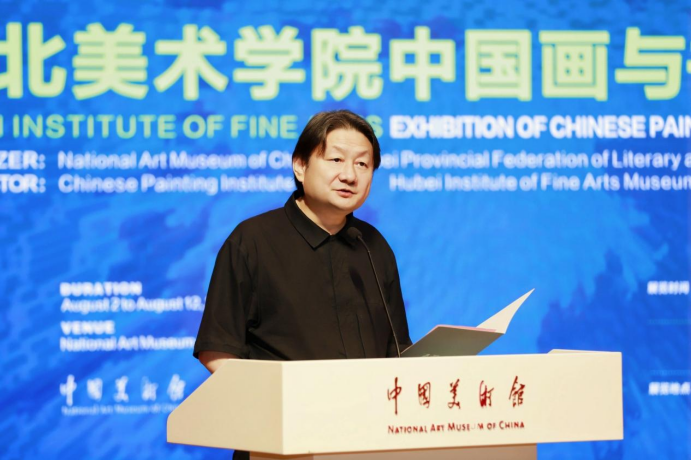 “极目楚天——湖北美术学院中国画与书法作品展”在中国美术馆开幕1533.png