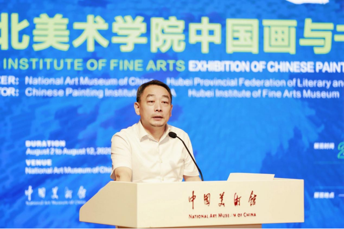 “极目楚天——湖北美术学院中国画与书法作品展”在中国美术馆开幕2677.png