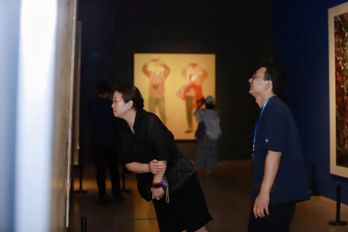 “极目楚天——湖北美术学院中国画与书法作品展”在中国美术馆开幕3992.png