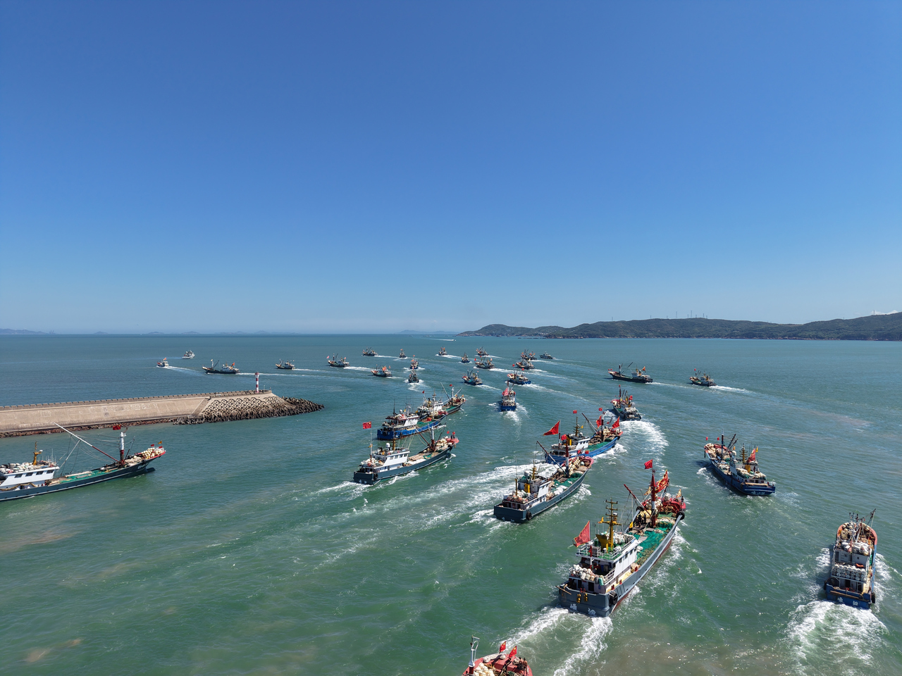 今日12时起，东海全面开捕！舟山千艘渔船奔赴“蓝色粮仓”-嵊泗新闻网