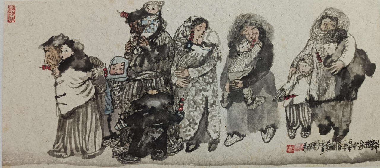 2-归路途中 21X49cm 中国画2016年.jpg