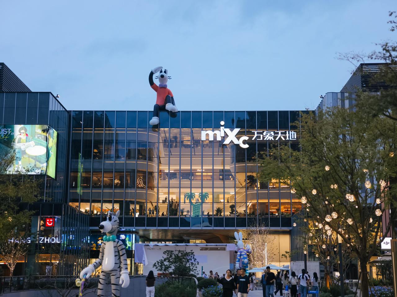 杭州钱江世纪城综合体集体“上新” 这个国庆等你来打卡