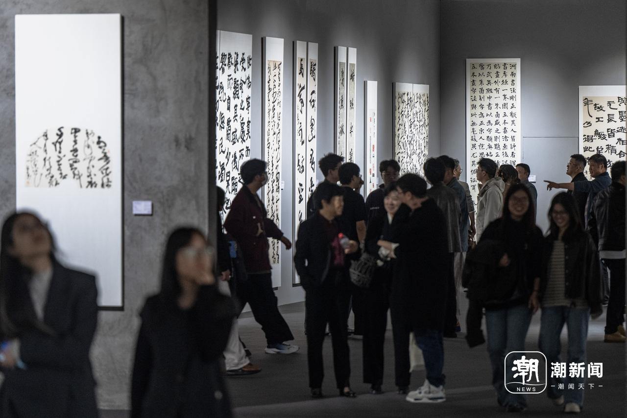 全国高校书法精品亮相湘湖