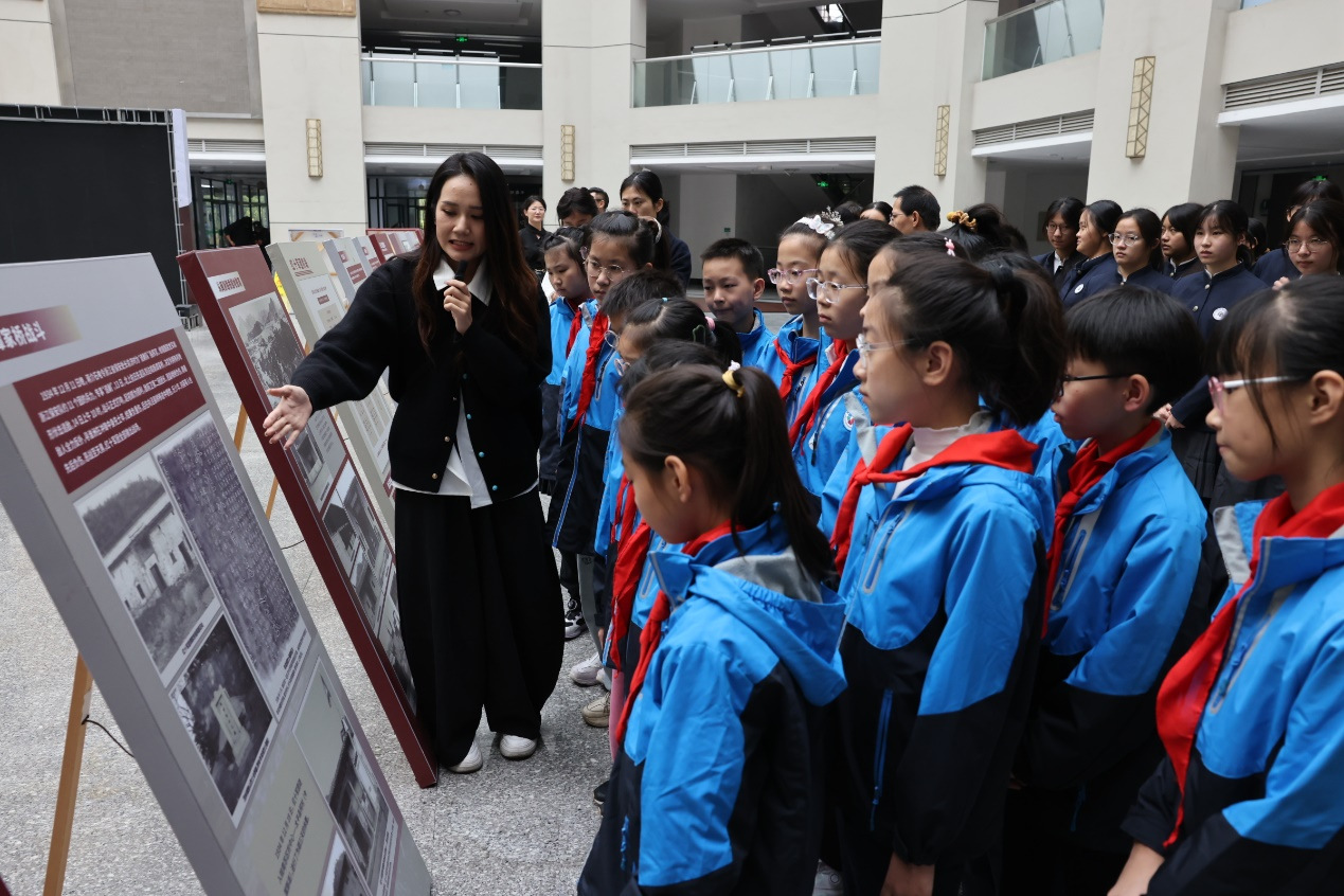 大中小学“同上一堂思政课” 浙江建院开展抗战胜利80周年系列纪念活动