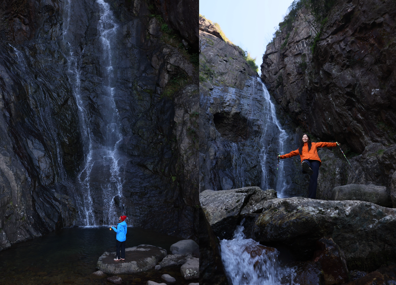 龍門山瀑布打卡