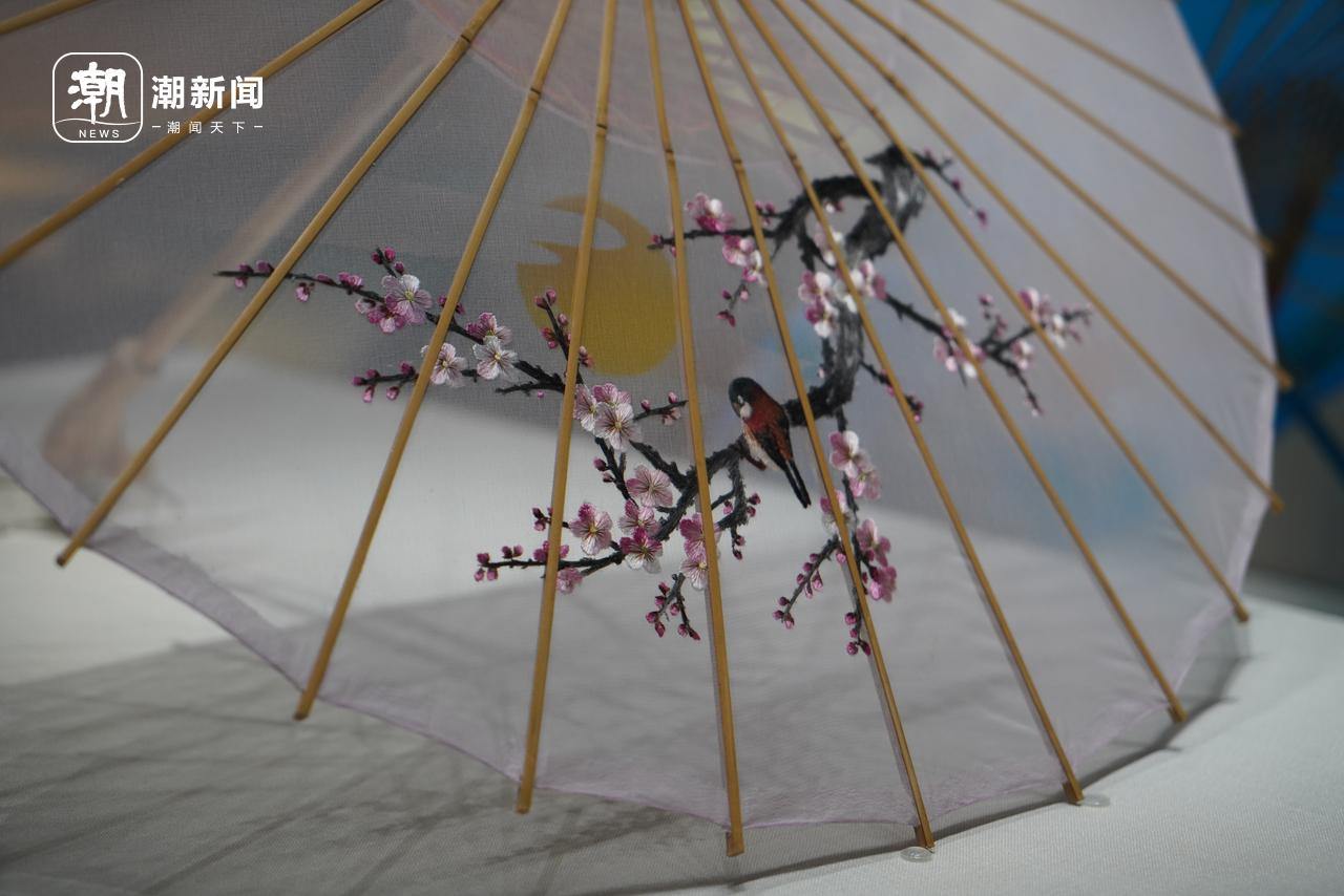 伞博上新五把西湖绸伞,再现上世纪精品,值得去看