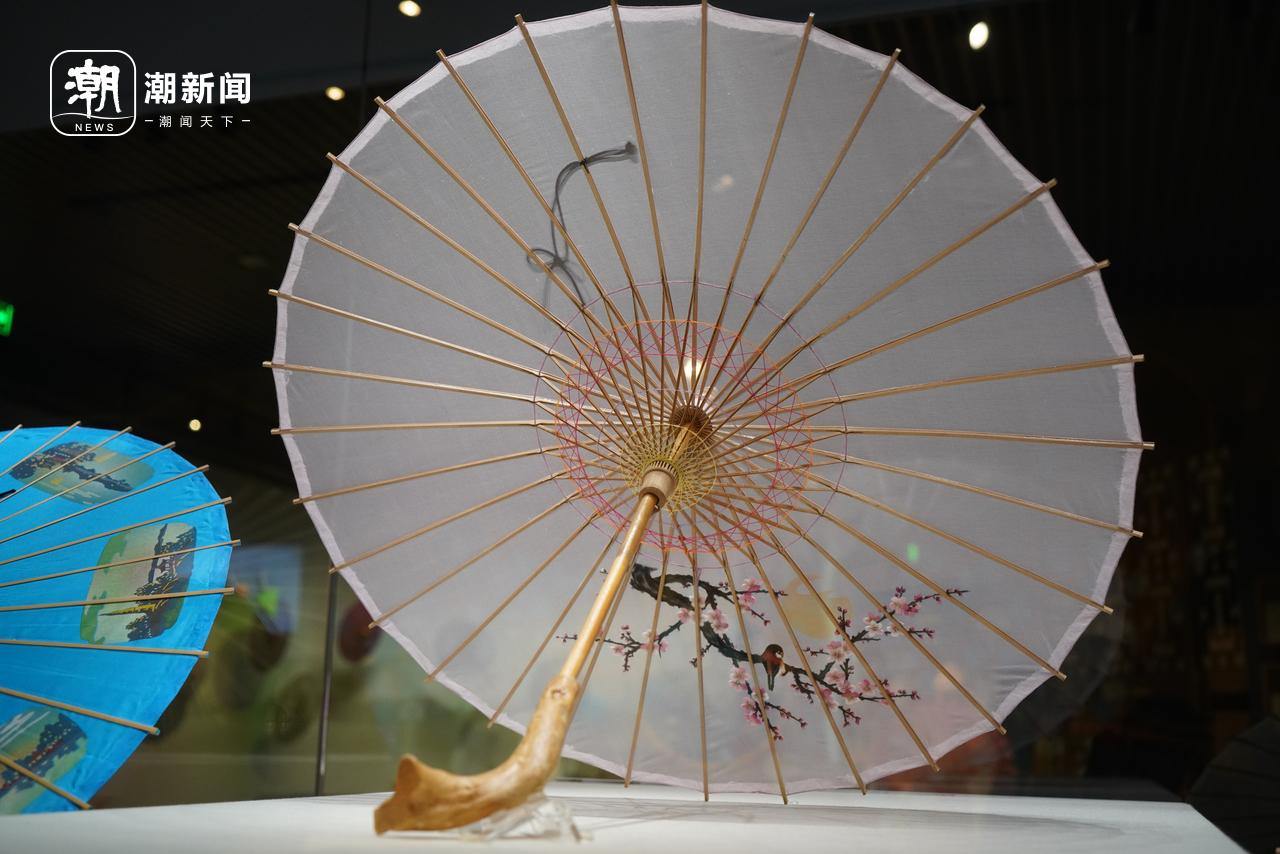 伞博上新五把西湖绸伞，再现上世纪精品，值得去看