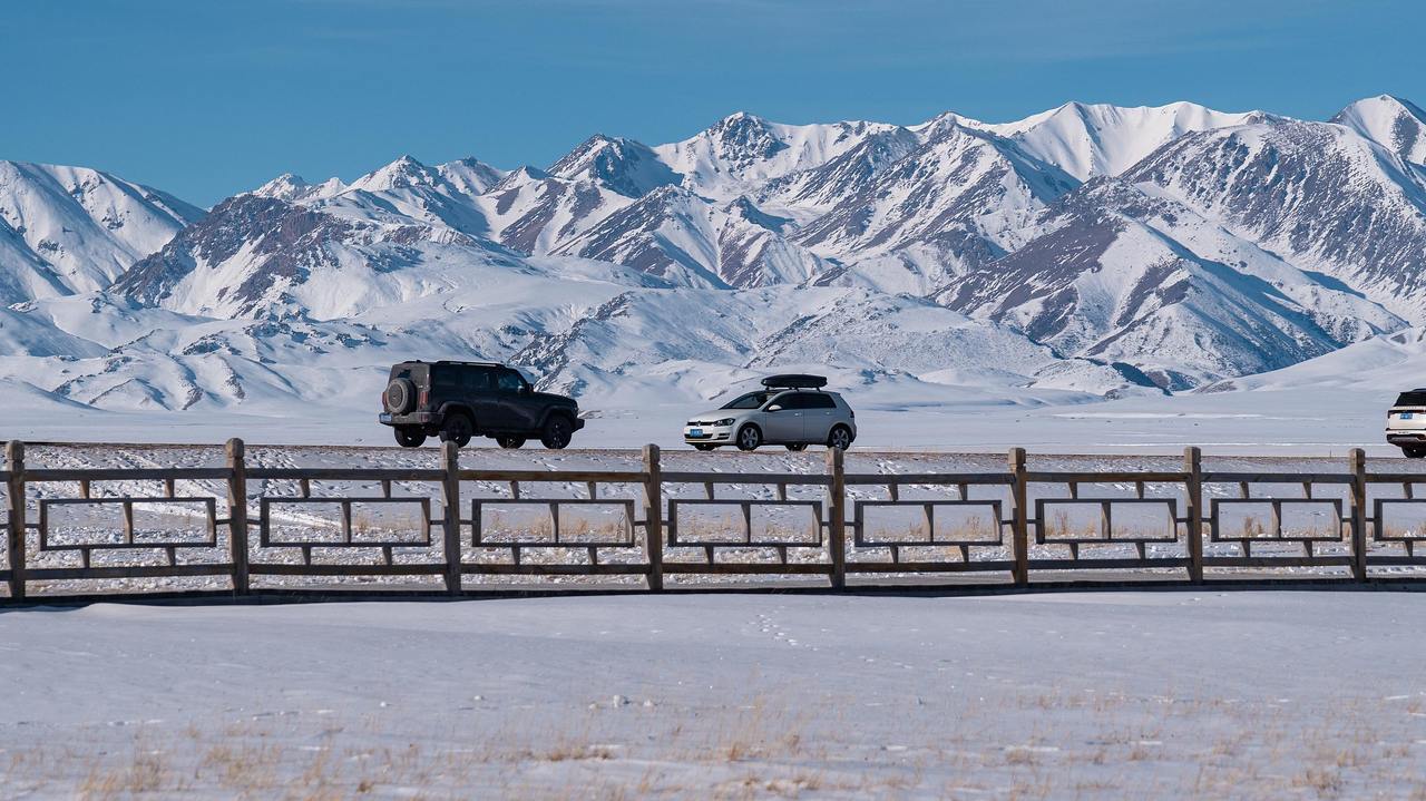 赛里木湖冰雪旅游季嘉年华活动正式开始