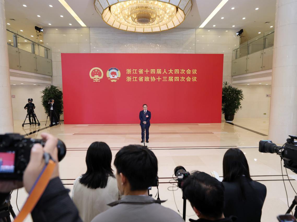 创新、法治、共富、外贸……浙江省两会“厅长通道”信息量满满