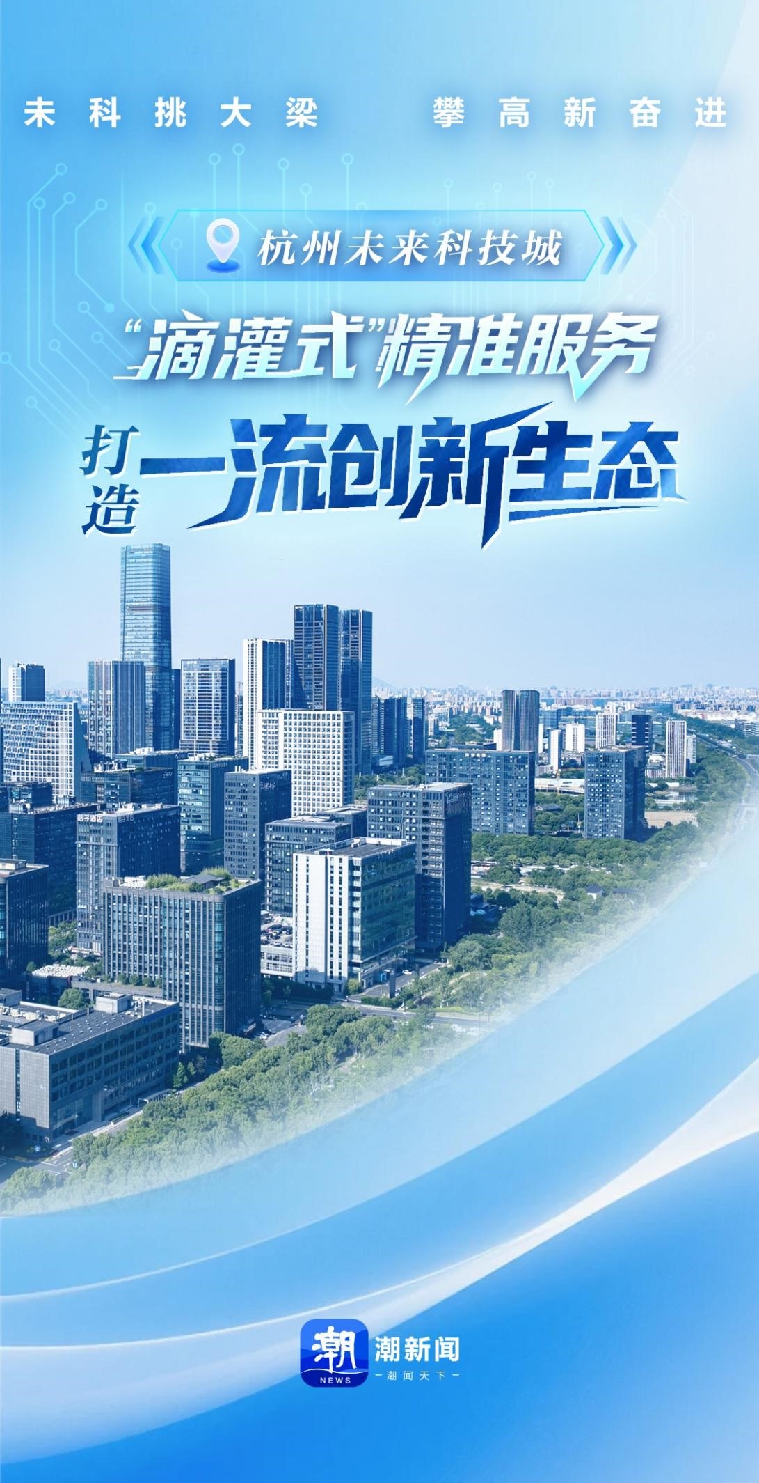 杭州未来科技城:“滴灌式”精准服务,打造一流创新生态