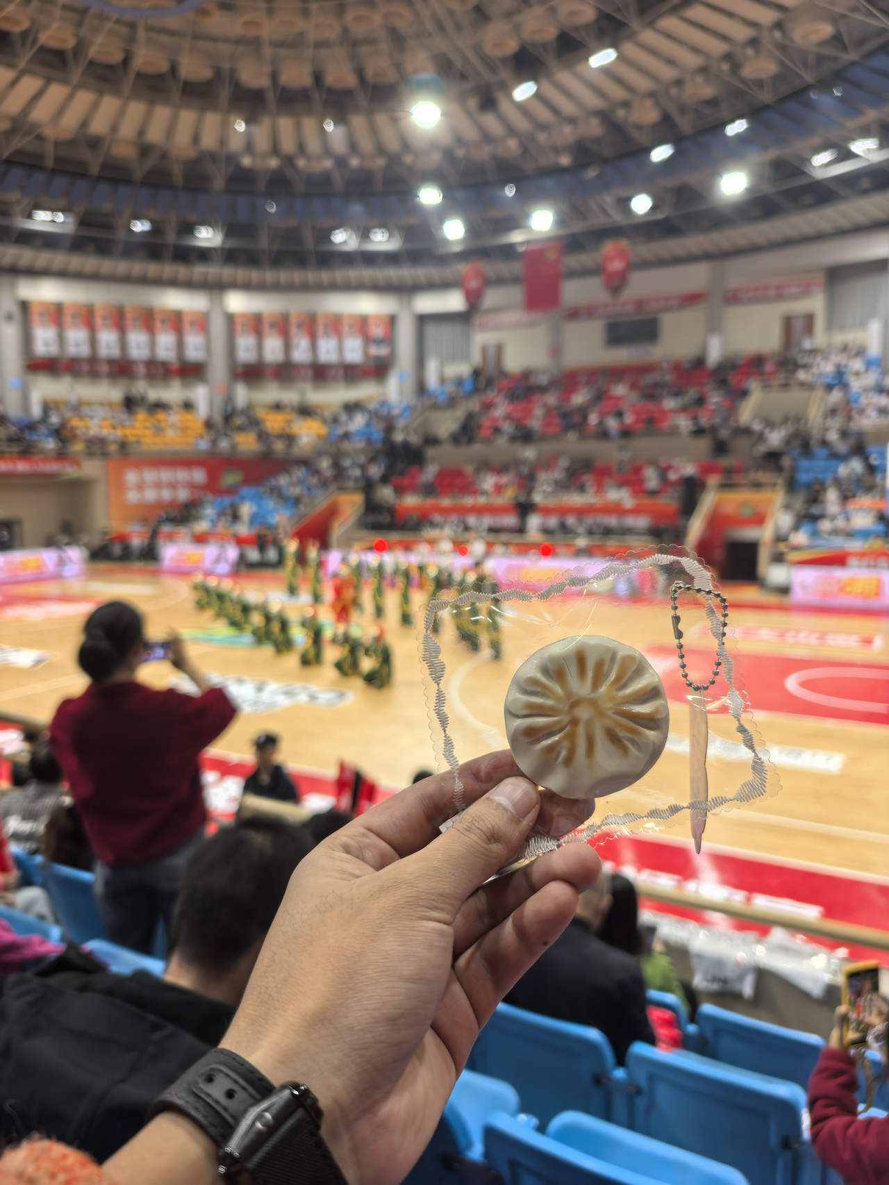 永康肉麦饼“捏捏乐”亮相赛场 图源受访者