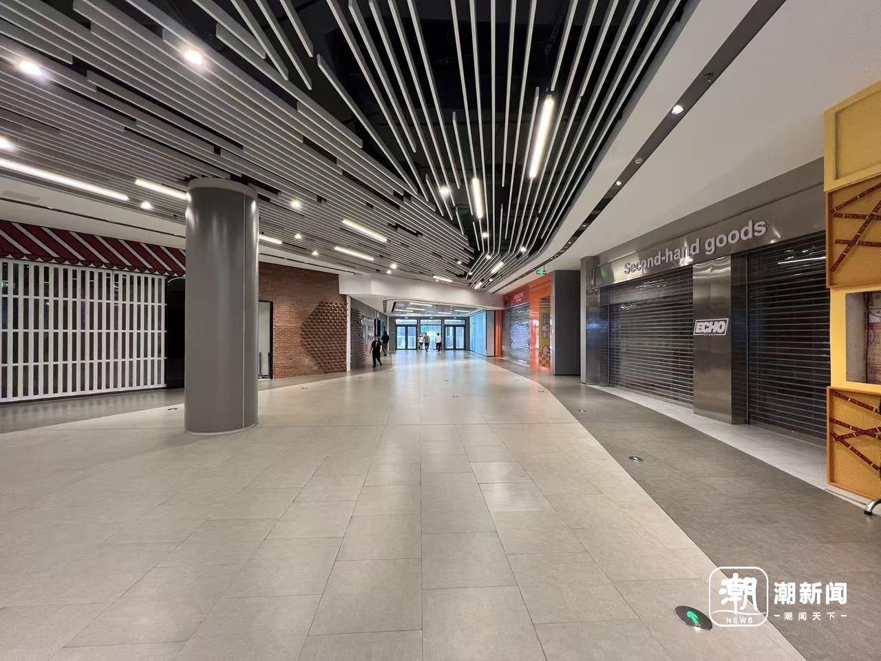 商场B1层大部分门店关闭 记者 黄玉环 2025年9月摄.jpg