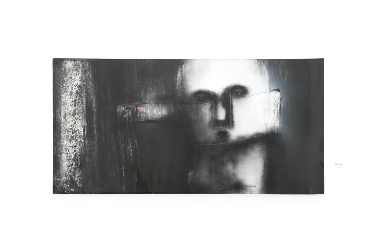 杨重光,《从此和你一刀两断》,布面丙烯,120x242cm,2017年.jpg