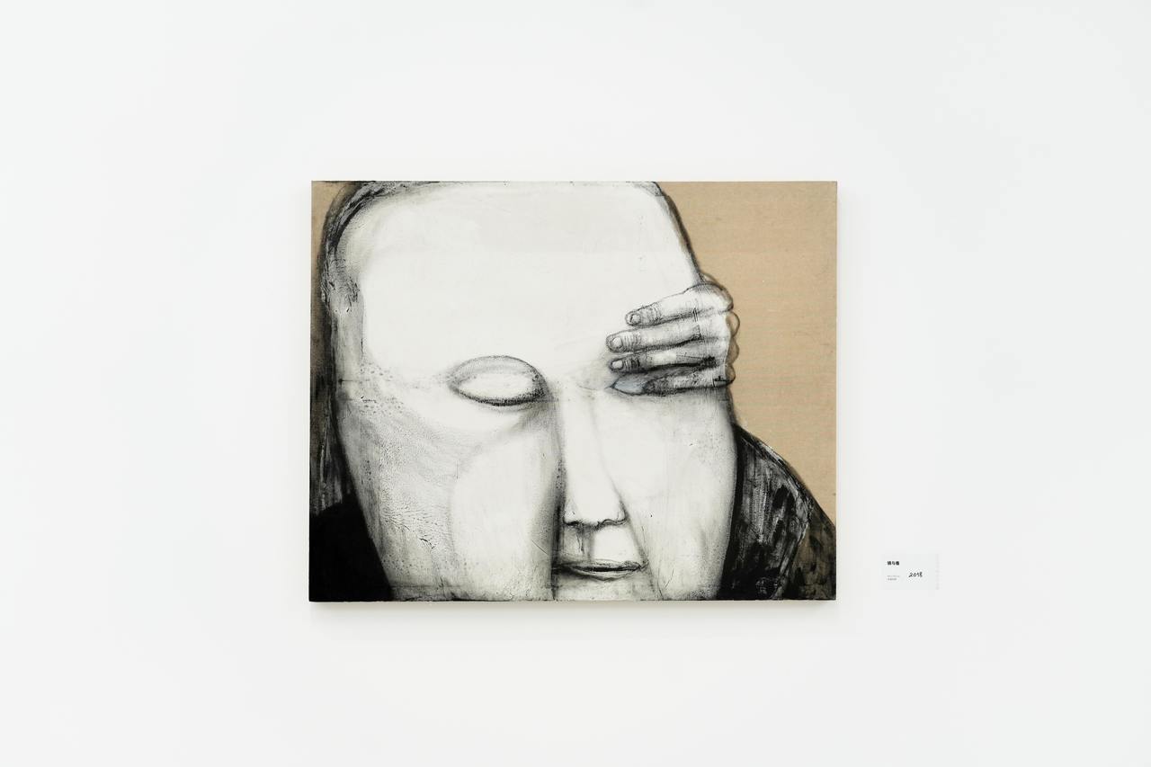 杨重光,《猜与看》,布面丙烯,80x100cm,2018年.jpg