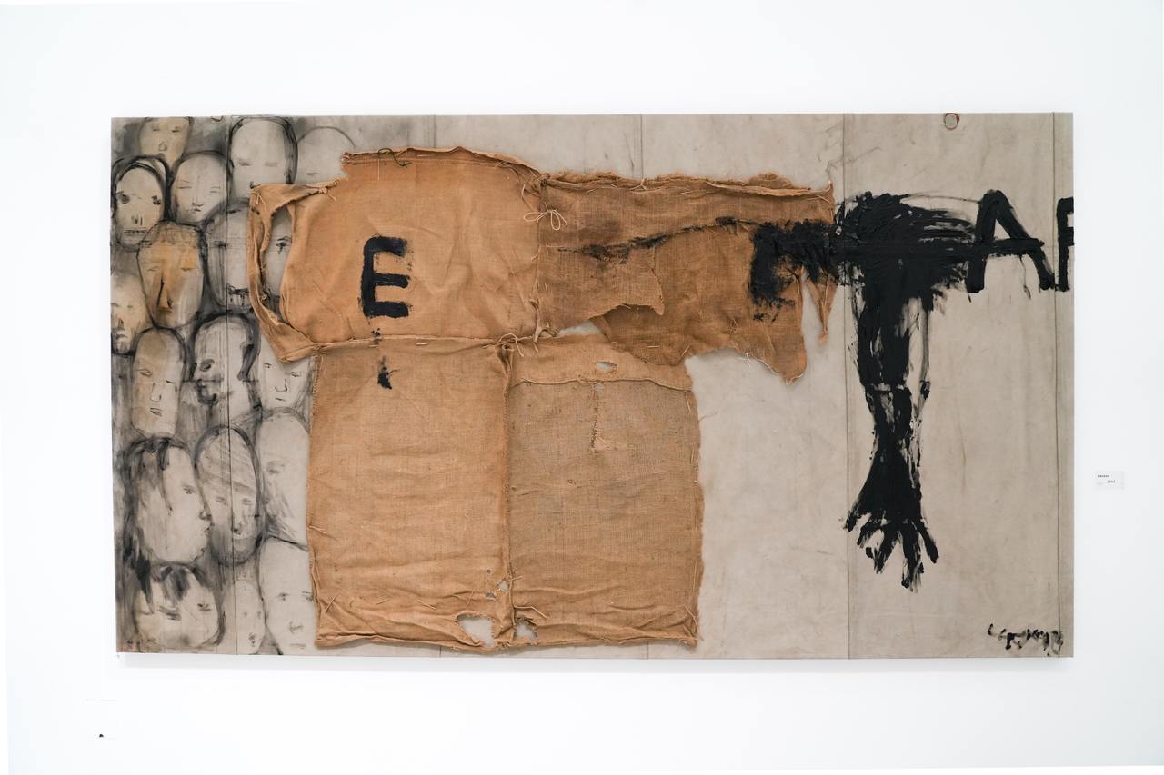 杨重光,《纪念A先生们》,综合材料,200cm x 355cm,2025年.jpg