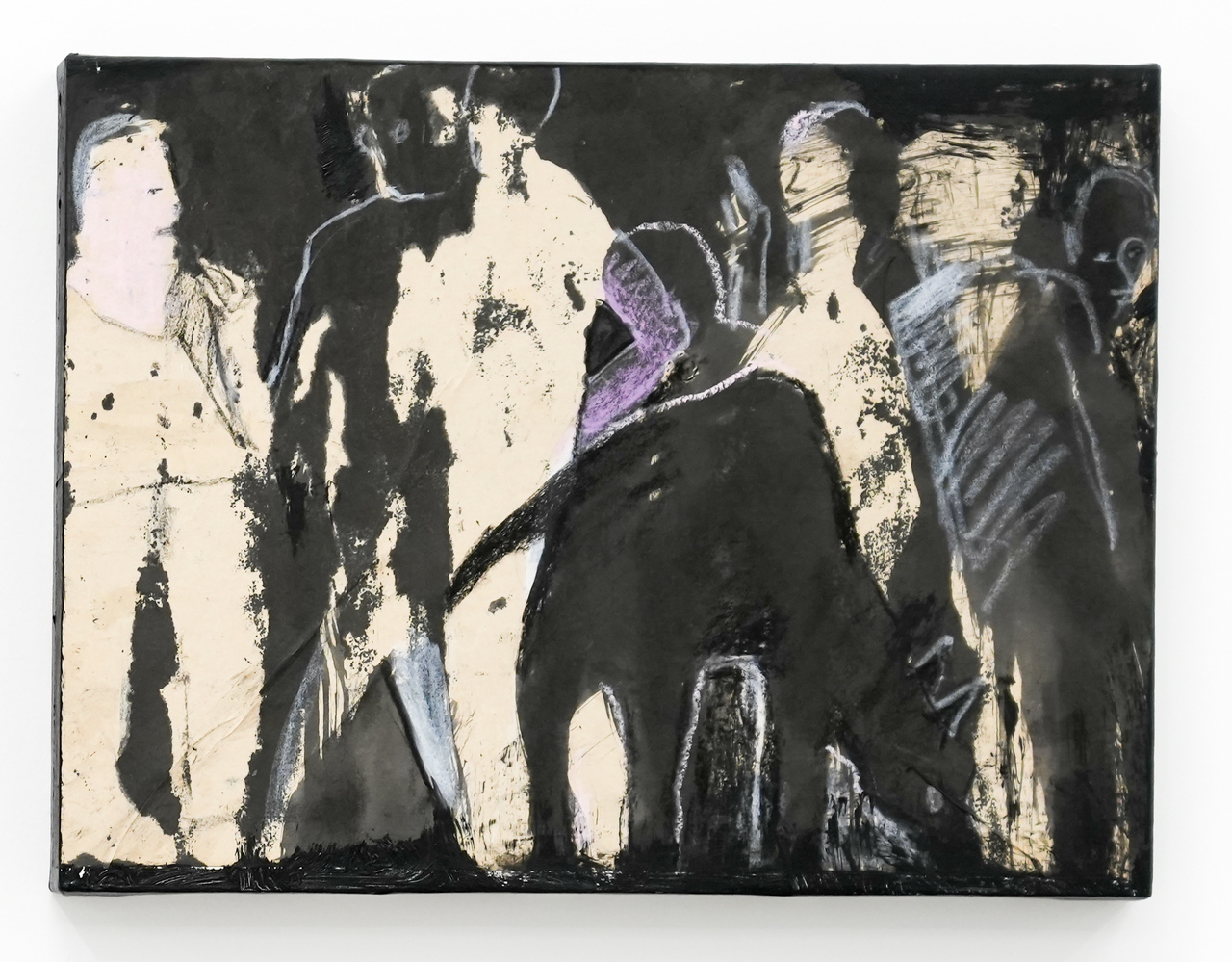 杨重光,《青年时期》,综合材料,30x40cm,2025年.jpg