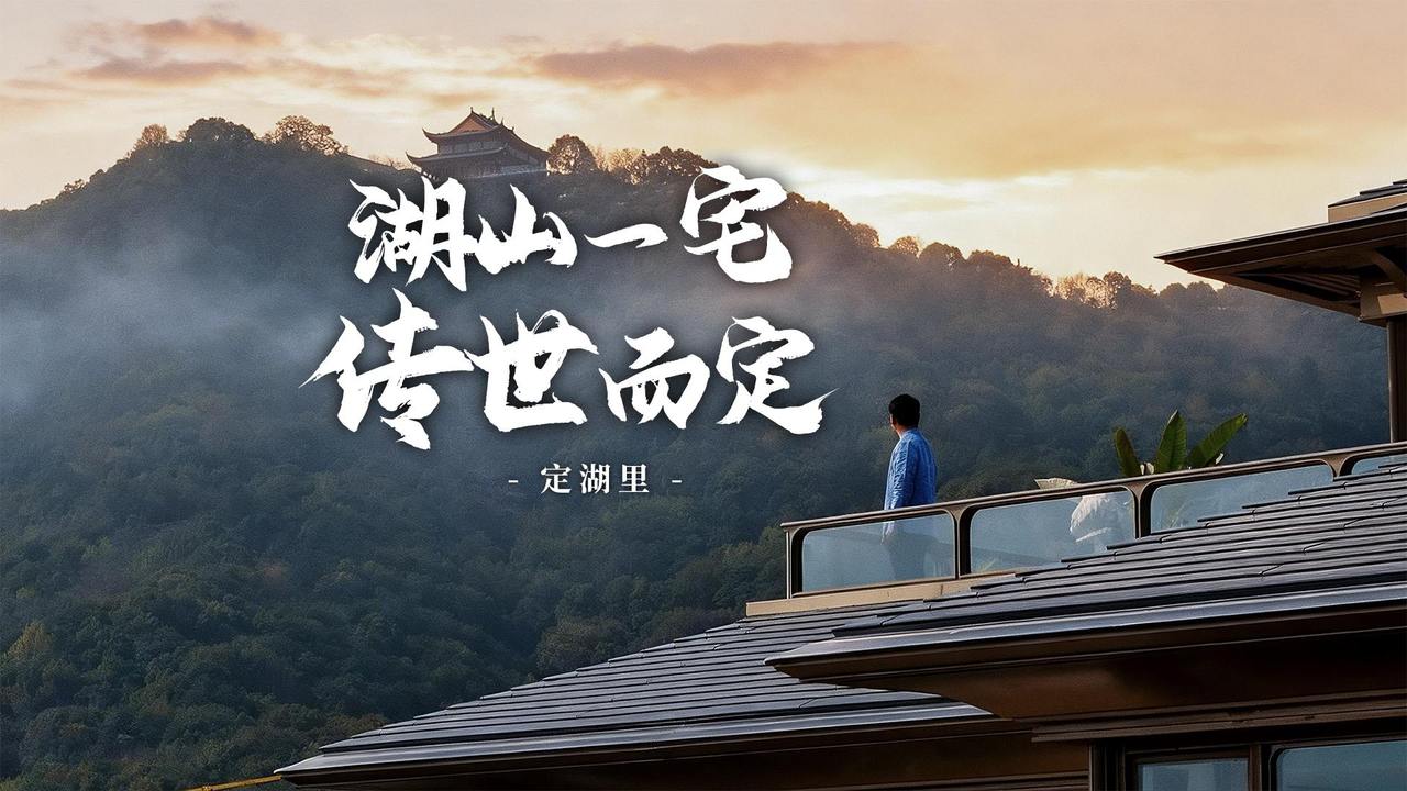湘湖低密新作定湖里登场,滨江再献湖山传世大宅