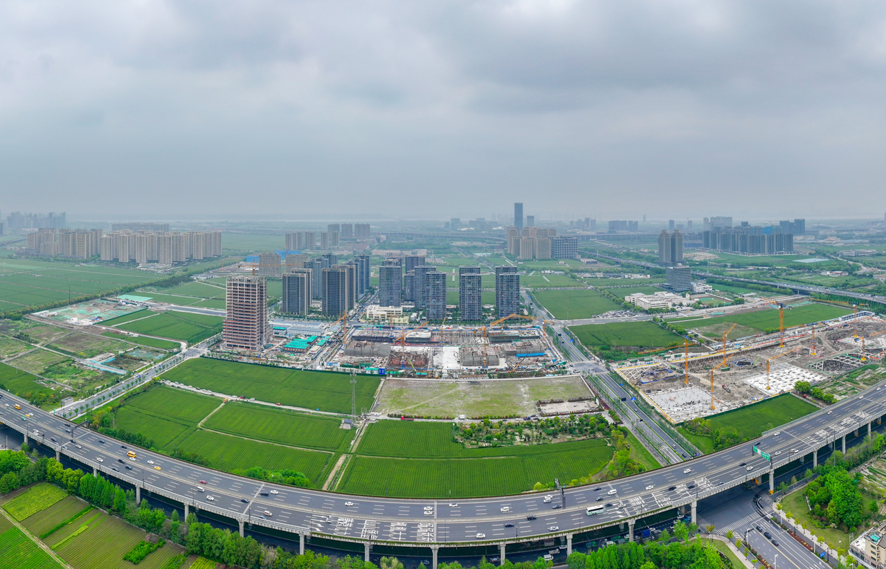 从图景到实景 杭州钱塘湾未来总部基地启动区大变样了
