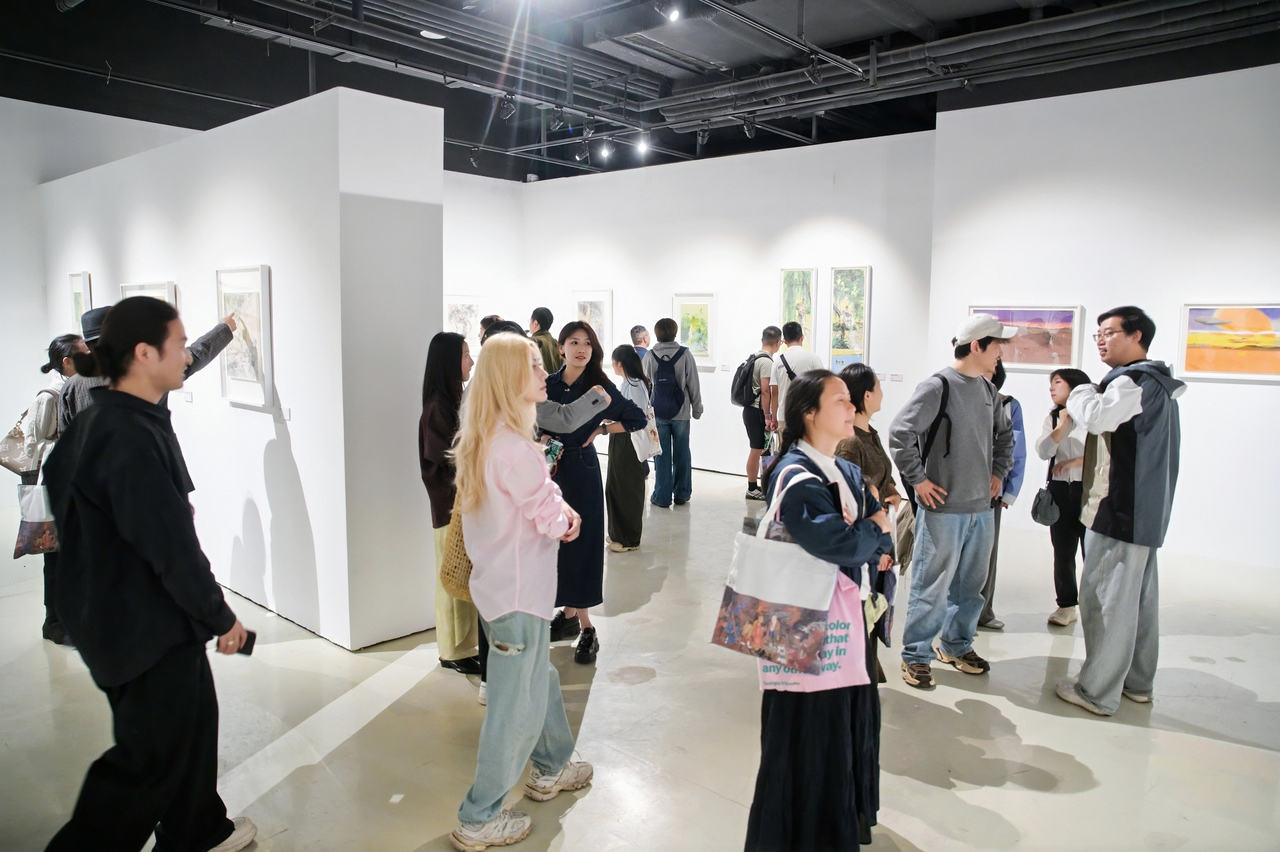 图片[3]-《黑神话・悟空》壁画创作者王怡新首场个展“拥抱春天”-华闻时空