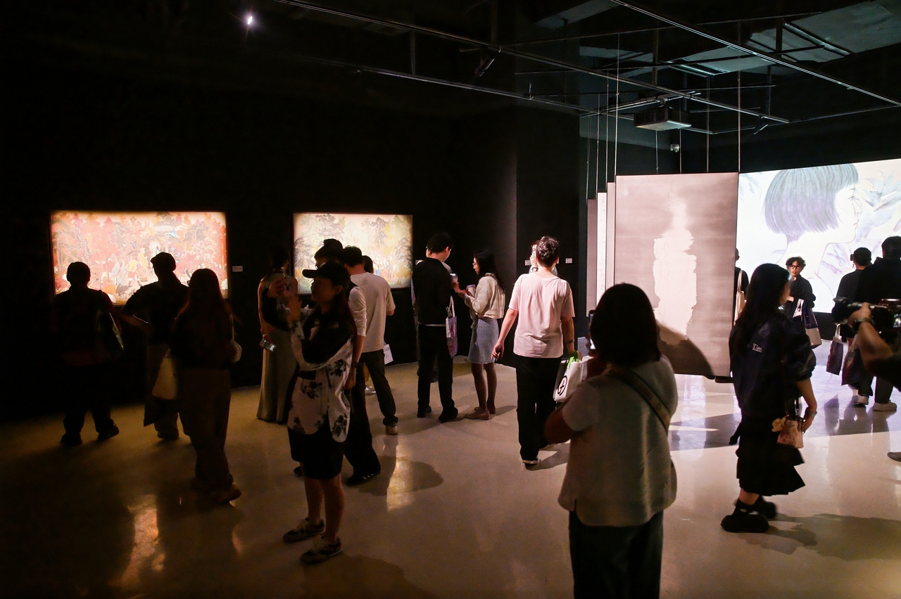 图片[5]-《黑神话・悟空》壁画创作者王怡新首场个展“拥抱春天”-华闻时空